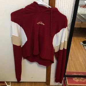 hollister cropped sweater